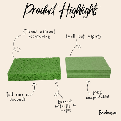 Cellulose Natural Cleaning Sponge