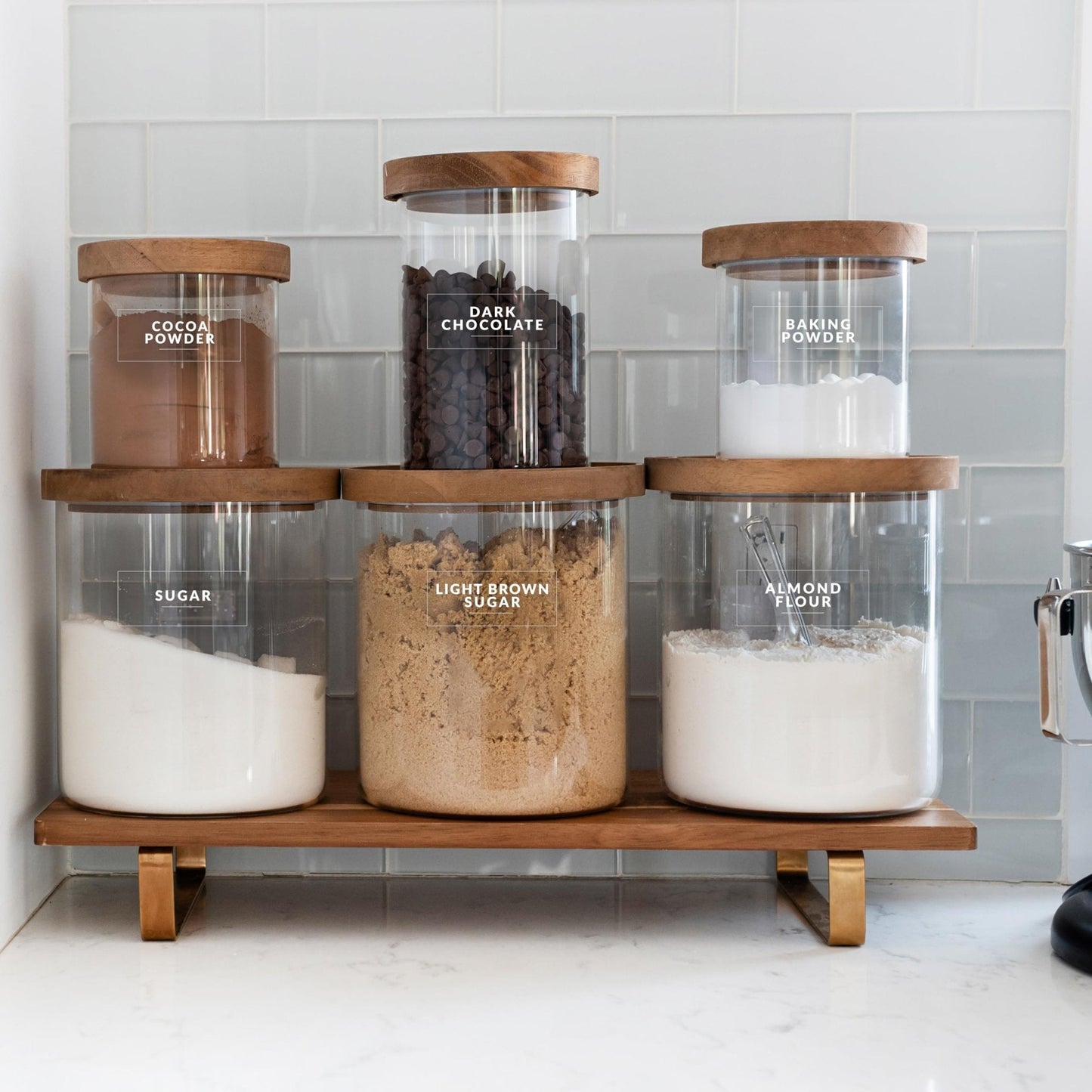Clear Pantry Labels