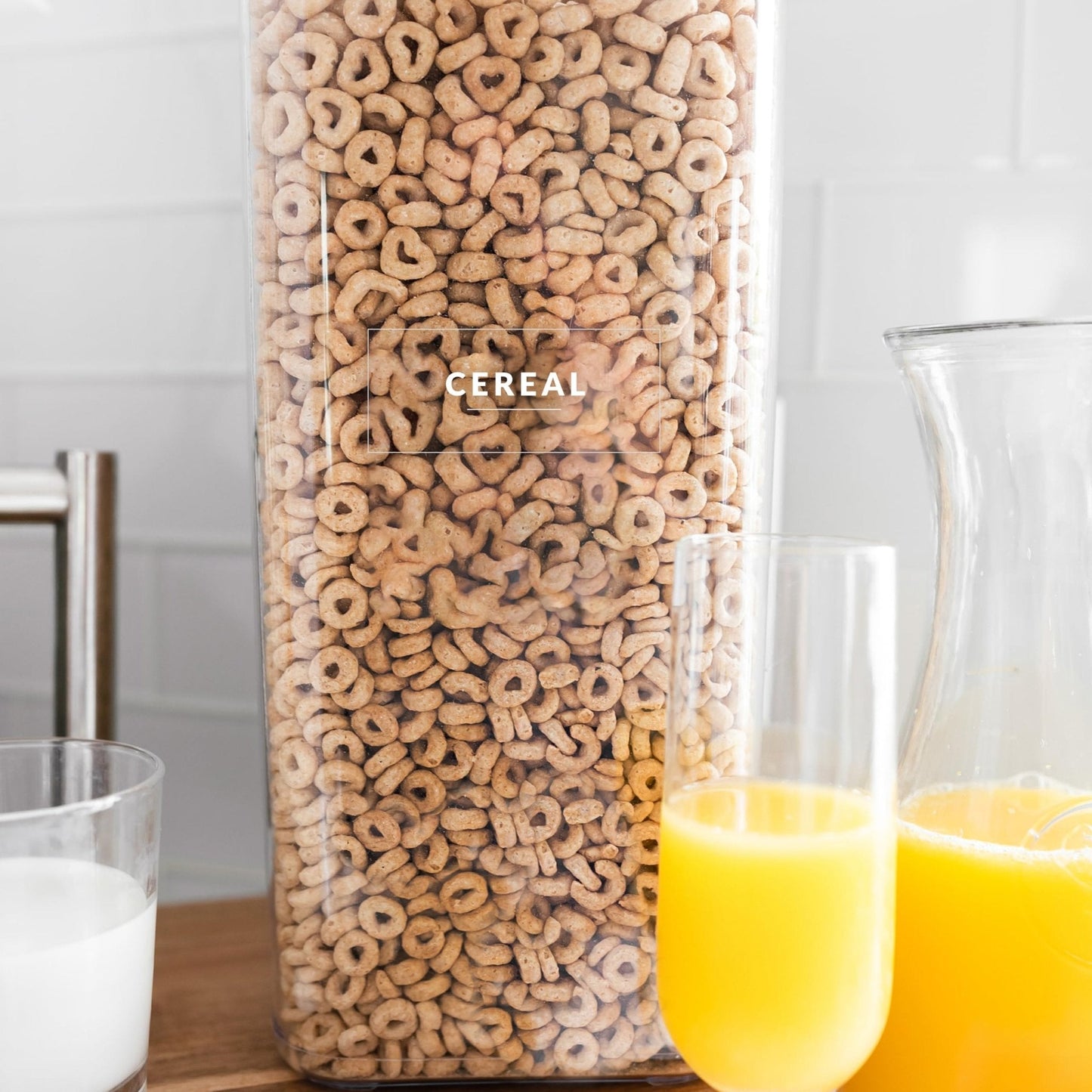 Clear Pantry Labels