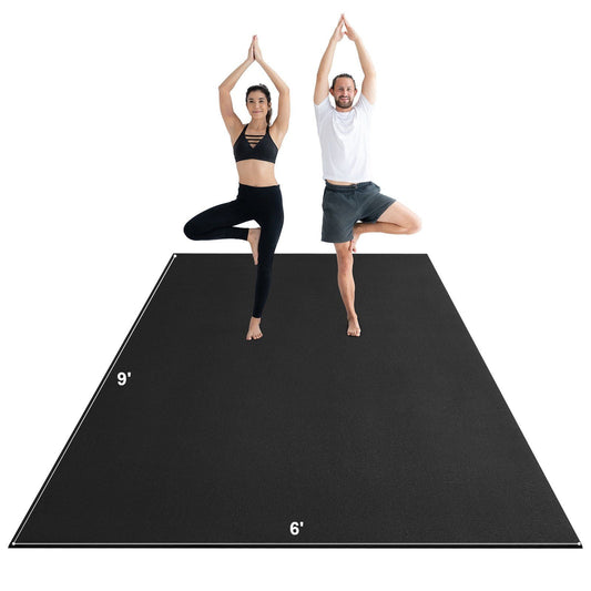 Non-Slip High Density Premium Exercise Mat (9x6ft)