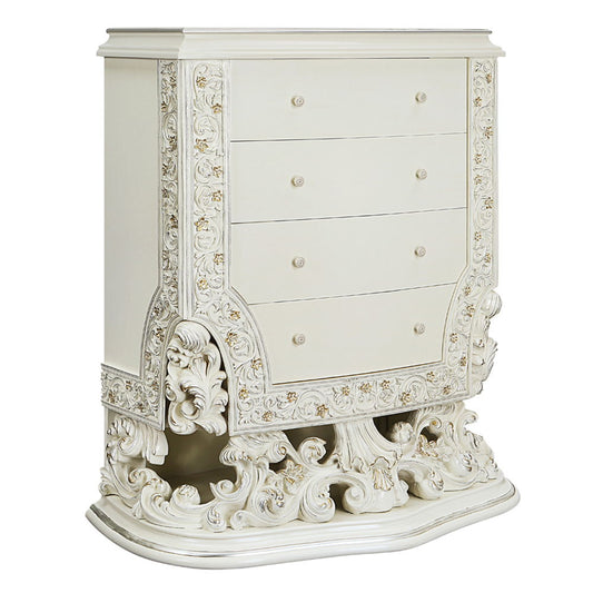 Adara - Chest - Antique Pearl White