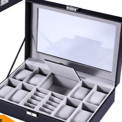 Simple Creative Leather Watch Storage Box