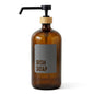 Dish Soap Glass Amber Bottle 1L