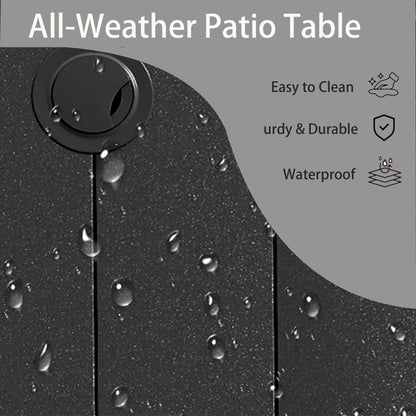 5 Piece Outdoor Patio Dining Set