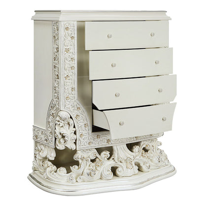 Adara - Chest - Antique Pearl White