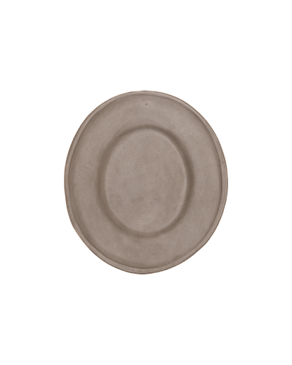 Earth Oval Dessert Plate - Set of 4