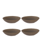 Earth Oval Pasta Bowl - Set of 4