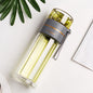 Glass Water Bottle w/ Tea Infuser Filter