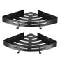 2Pcs Corner Shower Caddy Shelf Adhesive Wall Mounted