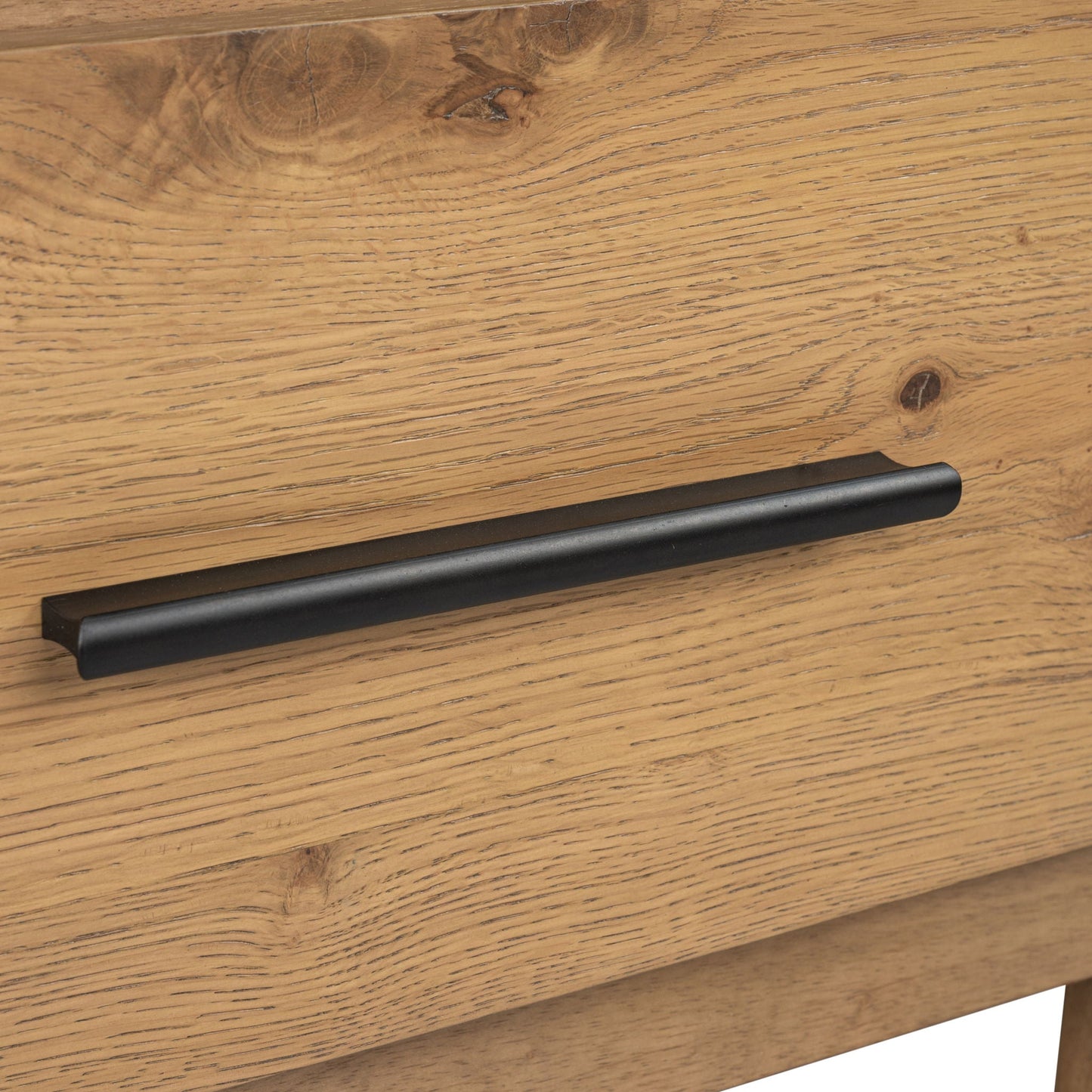 Davenport - Panel Bed with Storage - Rustic Caramel