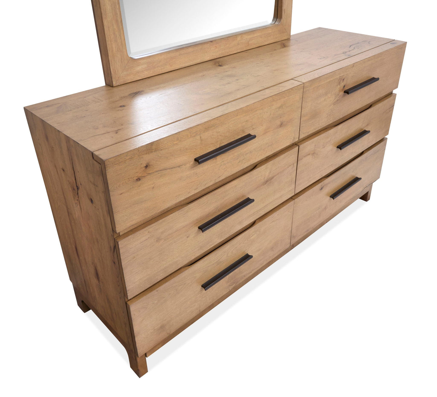 Davenport - Double Drawer Dresser - Rustic Caramel