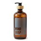 Hand Soap Glass Amber Bottle 500ml