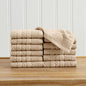 Checkered Jacquard Bath Towels