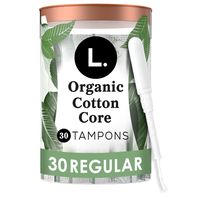 L. Tampons Regular, Contains an Organic Cotton Cor...
️