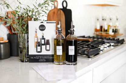 Minimalist Oil Labels