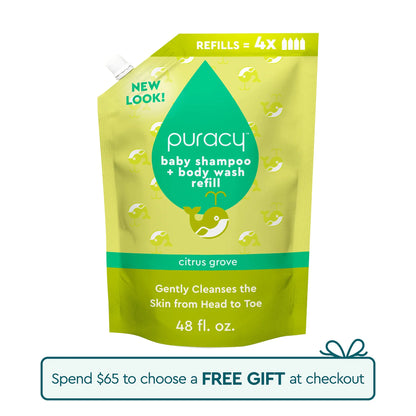 Puracy Baby Shampoo & Body Wash (Tear-Free)