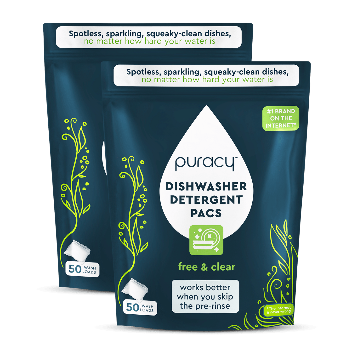 Puracy Dishwasher Detergent Pods