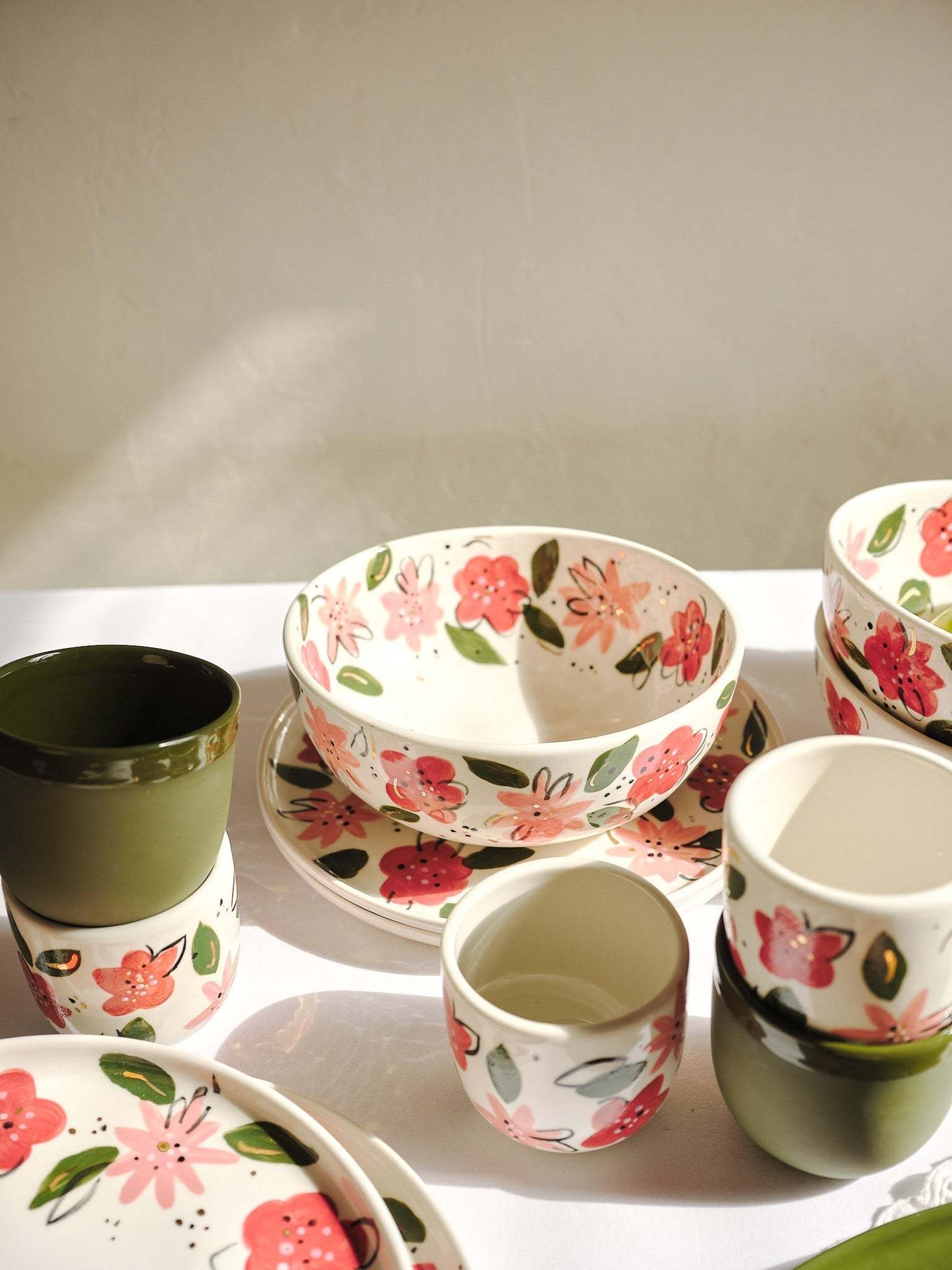 Floral - Salad Bowl