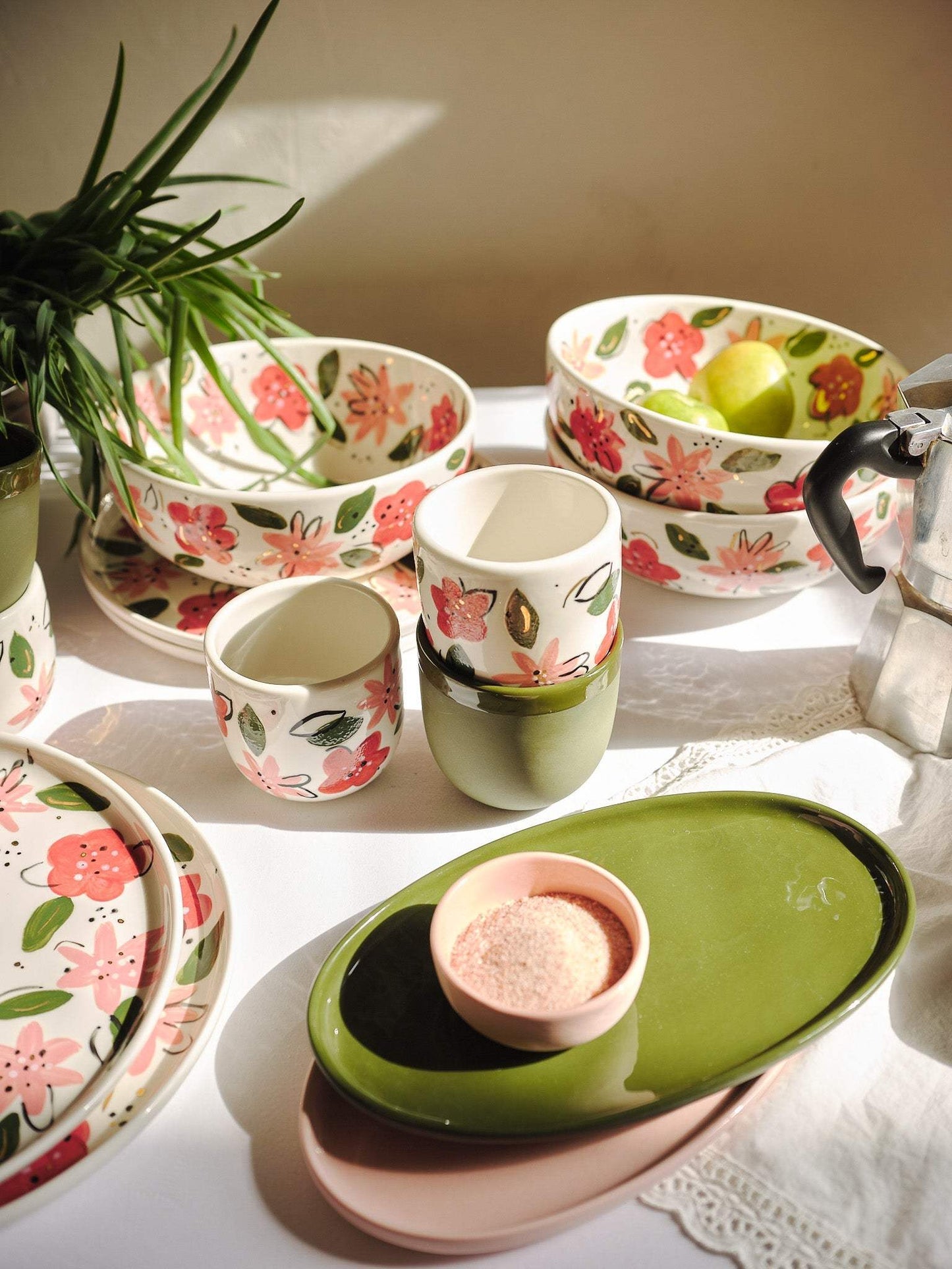 Floral - Salad Bowl