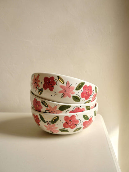 Floral - Salad Bowl