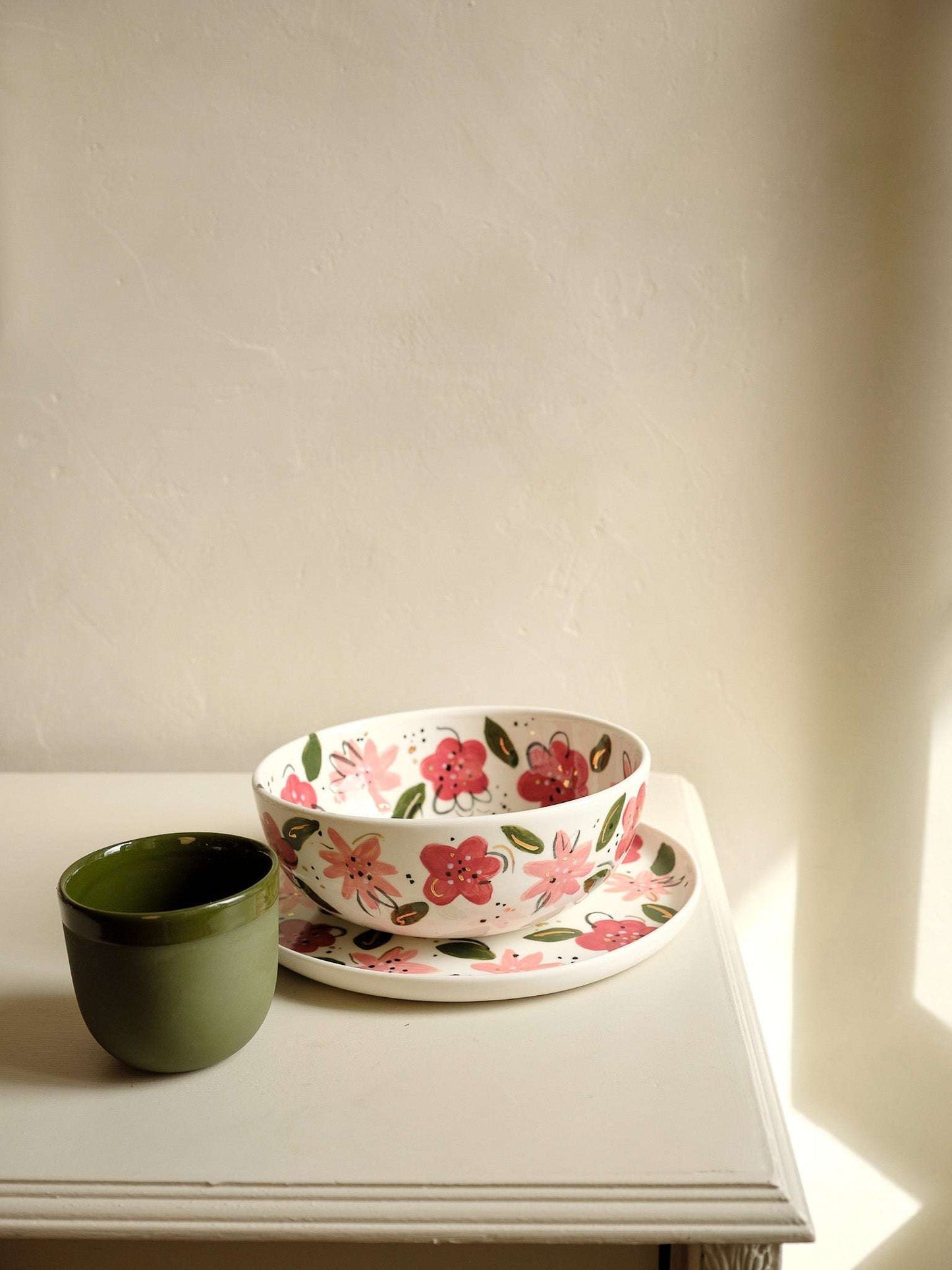 Floral - Salad Bowl