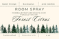 Essential oil room & linen spray