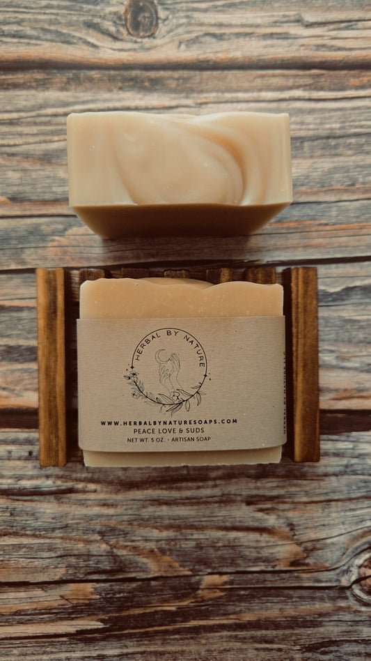 Goats milk soap "unscented"