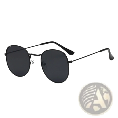 Rose Gold and Metallic Aviator Mirror Lens Sunglasses Set