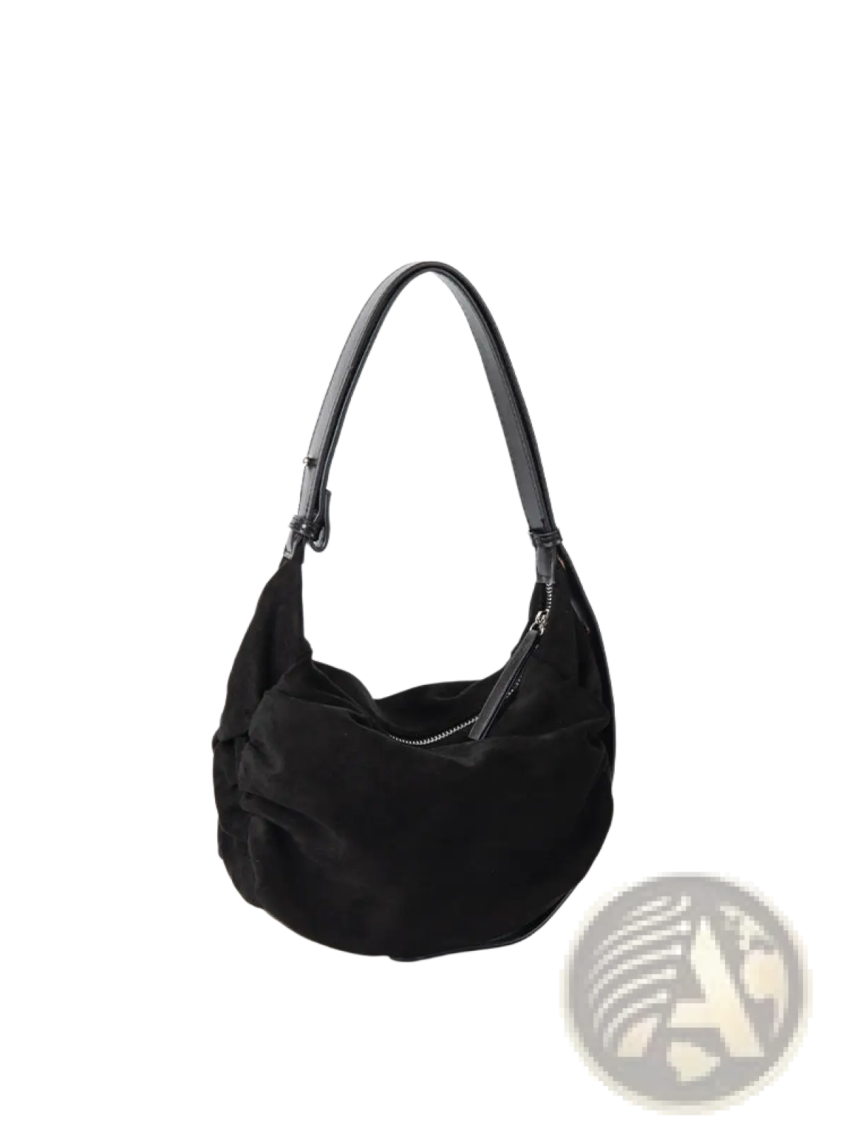 Suede Slouchy Dumpling Shoulder Bag Crossbody Hobo