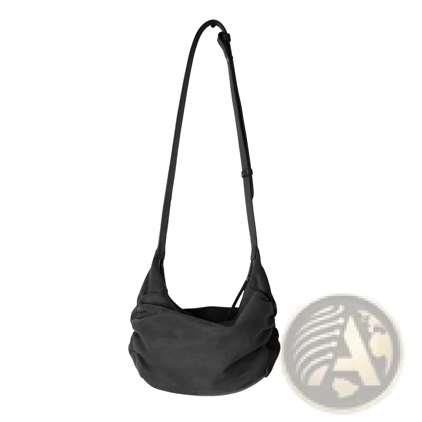 Suede Slouchy Dumpling Shoulder Bag Crossbody Hobo