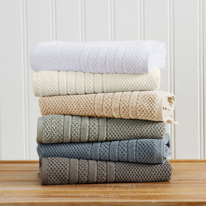 Checkered Jacquard Bath Towels