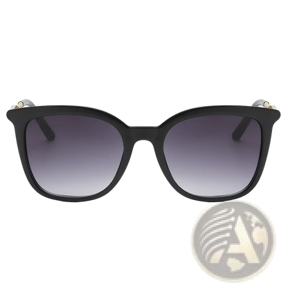 Vintage Cat Eye Sunglasses with Gold Chain Detail