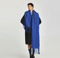 Winter Thick Soft Solid Color Warm Scarf Cashmere Hijabs Lightweight Warm Scarves Wraps Elegant Big Tassels Shawl Long Stole Mufflers For Women
